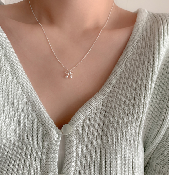 [moat] Rabbit Necklace (silver925)