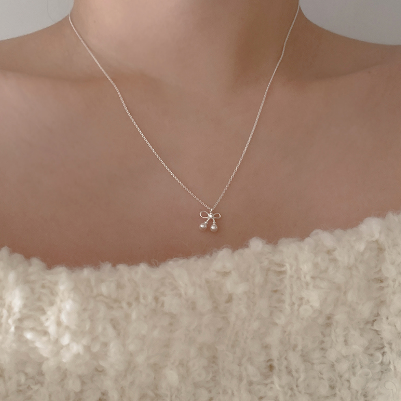 [moat] Rabbit Necklace (silver925)