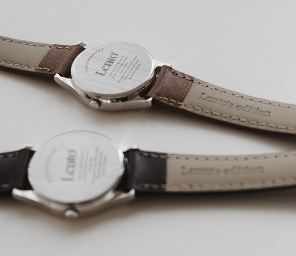 [SLOWAND] # LENTO Modern Classic Watch (Cowhide)