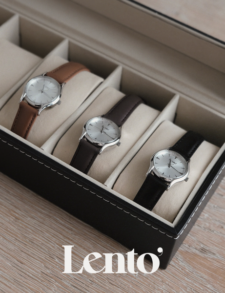 [SLOWAND] # LENTO Modern Classic Watch (Cowhide)