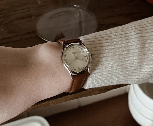 [SLOWAND] # LENTO Modern Classic Watch (Cowhide)