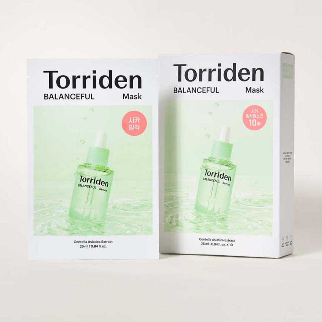 [Torriden] Torriden Balanceful Full Cica Mask Sheet (10P)