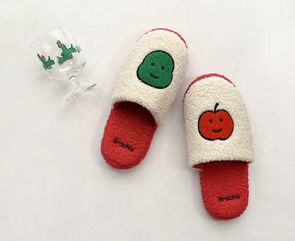 [JOGUMAN STORE] Terry Boucle Slippers