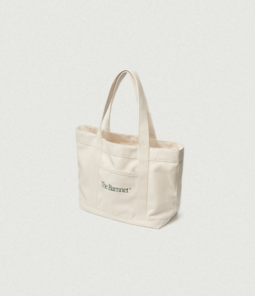 [the Barnnet] Ivory Canvas Gardening Tote Bag (PRE-ORDER)