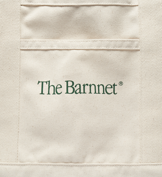 [the Barnnet] Ivory Canvas Gardening Tote Bag (PRE-ORDER)