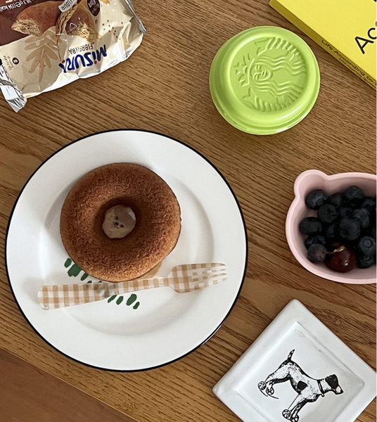 [polaathome] mummur Dessert Plate 18cm