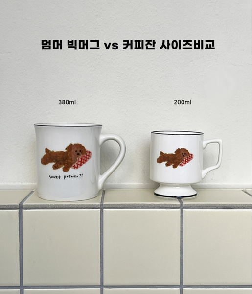 [polaathome] mummur Big Mug 380ml