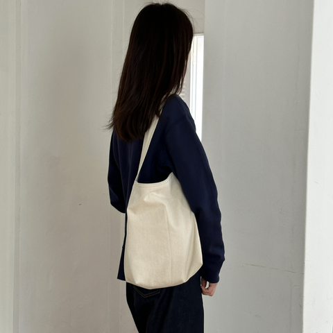 [noh] Basic bag Ivory (S size)