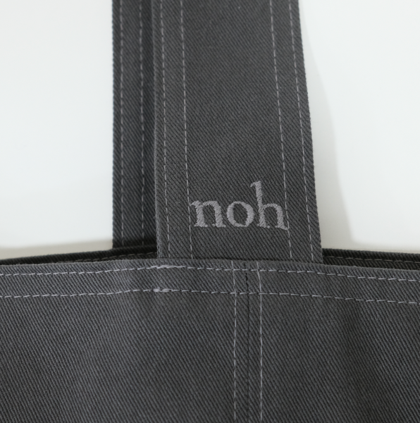 [noh] Basic bag Charcoal (S size)