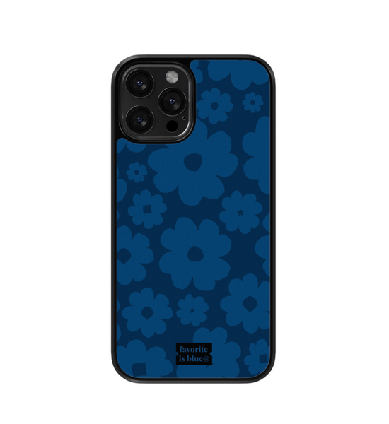 [midmaly] Denim Flower Epoxy Phone Case