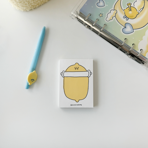 [second morning] Lemoni Dough Memopad