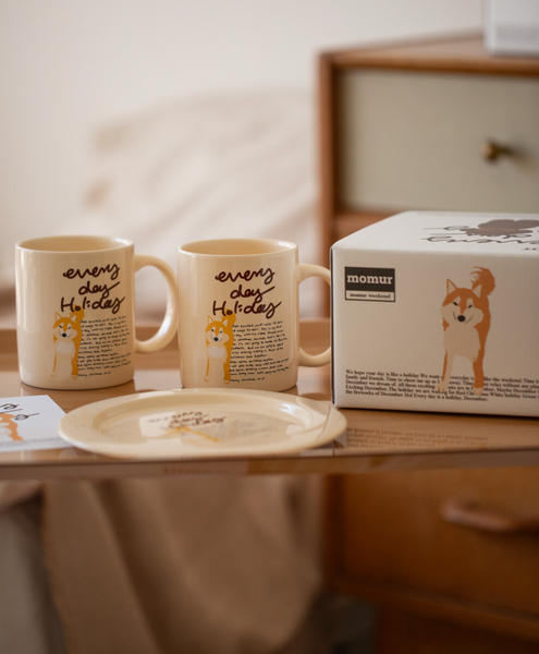 [momur] [weekend 8] Holiday Puppy Mug 400ml