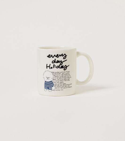 [momur] [weekend 8] Holiday Puppy Mug 400ml