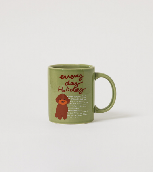 [momur] [weekend 8] Holiday Puppy Mug 400ml