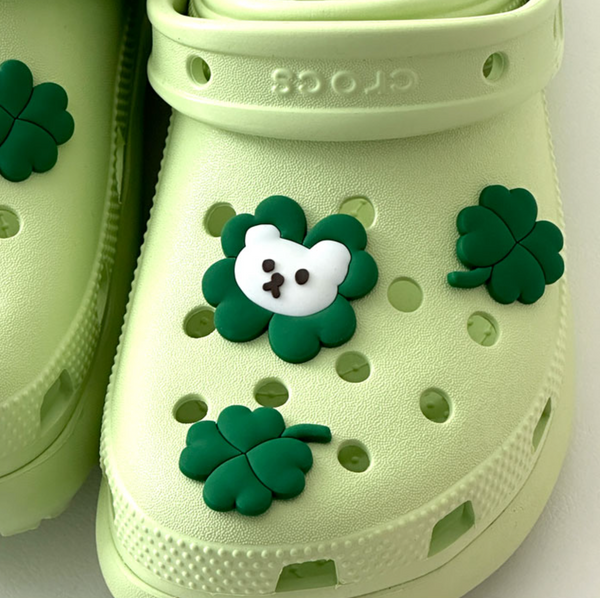 [MAZZZZY] Clover Muffin Shoe Charms Set