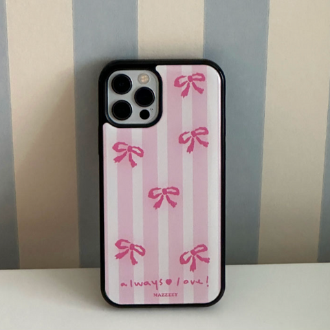 [MAZZZZY] Ribbon Pattern Epoxy Phone Case