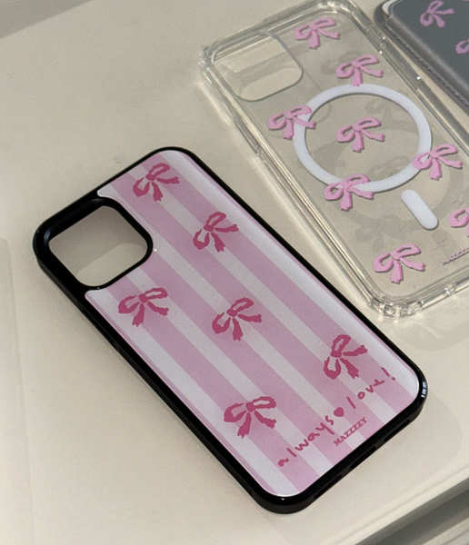 [MAZZZZY] Ribbon Pattern Epoxy Phone Case