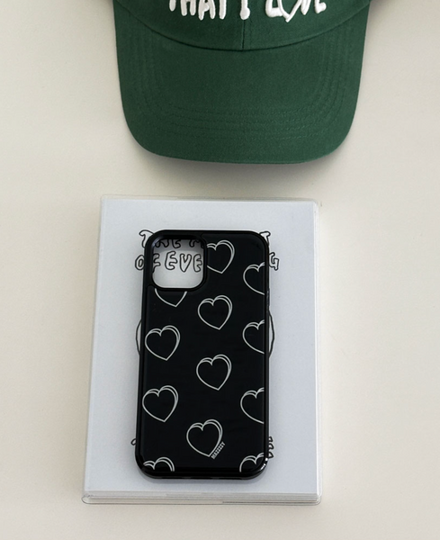 [MAZZZZY] Heart Epoxy Phone Case