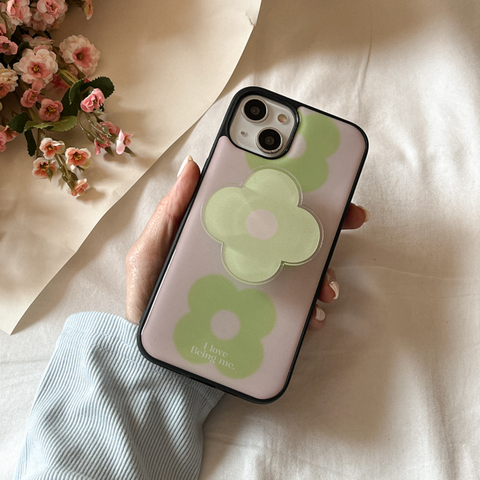 [Mademoment] Flower Drops Gradation Epoxy Phone Case