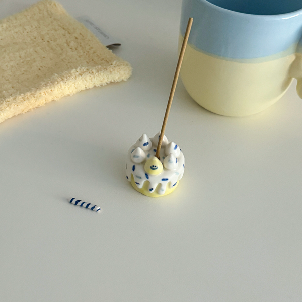 [second morning] Cake Incense Holder