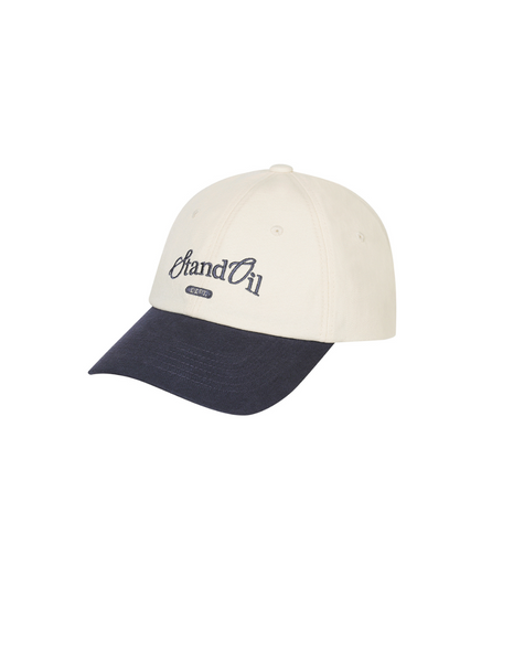 [STAND OIL] Bonheur Mix Ball Cap Navy