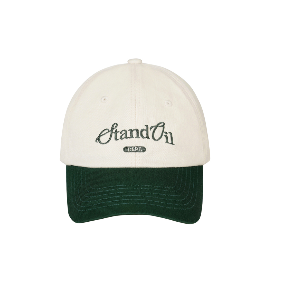 [STAND OIL] Bonheur Mix Ball Cap Deep Green