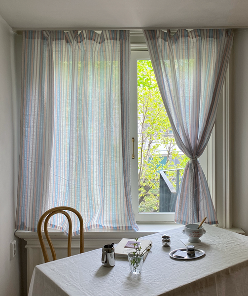 [MAISON DE ROOM ROOM] Arty Stripe Curtain