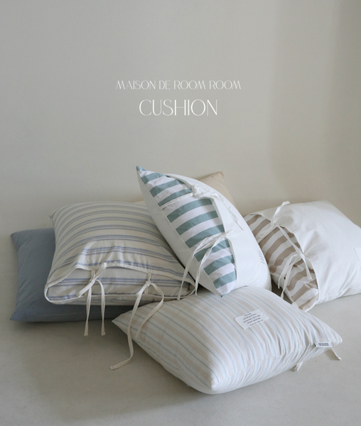 [MAISON DE ROOM ROOM] Muse String Ribbon Cushion Cover