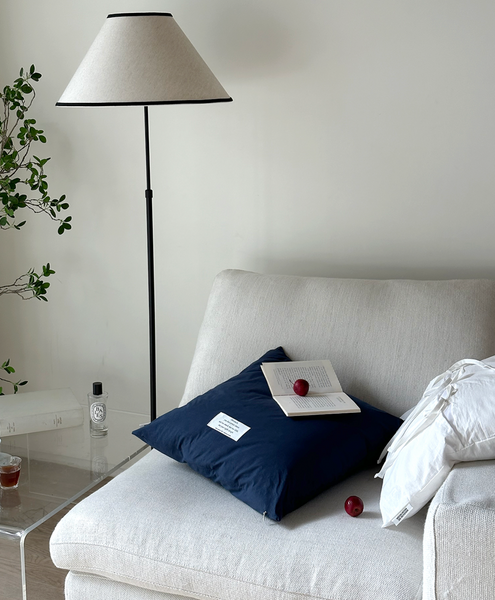 [MAISON DE ROOM ROOM] Smooth Solid Cushion Cover