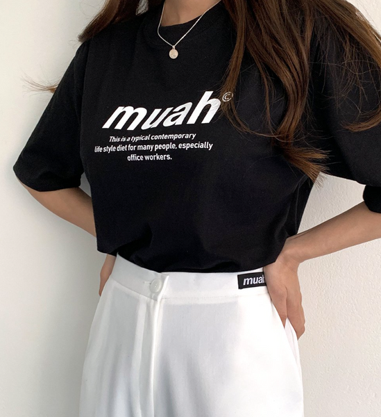 [muahmuah] Graphic Standard T-shirt