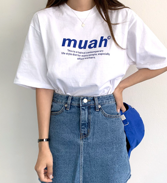 [muahmuah] Graphic Standard T-shirt