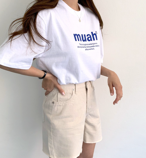 [muahmuah] Graphic Standard T-shirt