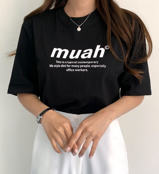 [muahmuah] Graphic Standard T-shirt