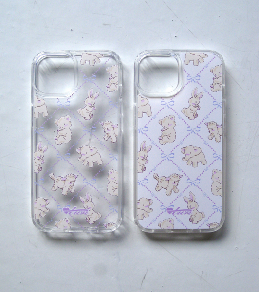 [twiner] Baby Animals Jelly Hard Case