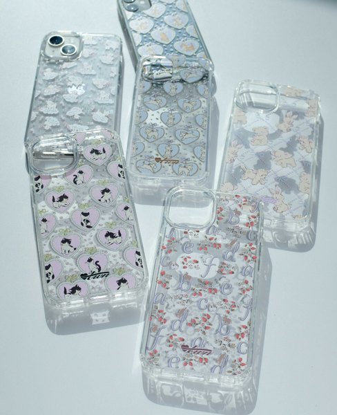 [twiner] Baby Animals Jelly Hard Case