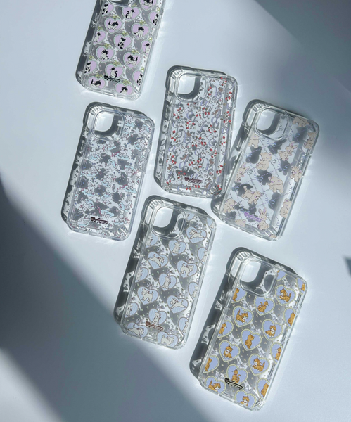 [twiner] Baby Animals Jelly Hard Case