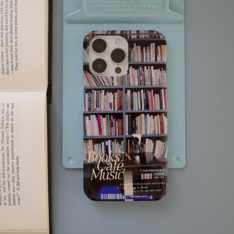 [OLIVET] Books, Cafe, Music Case (Card/ Epoxy)