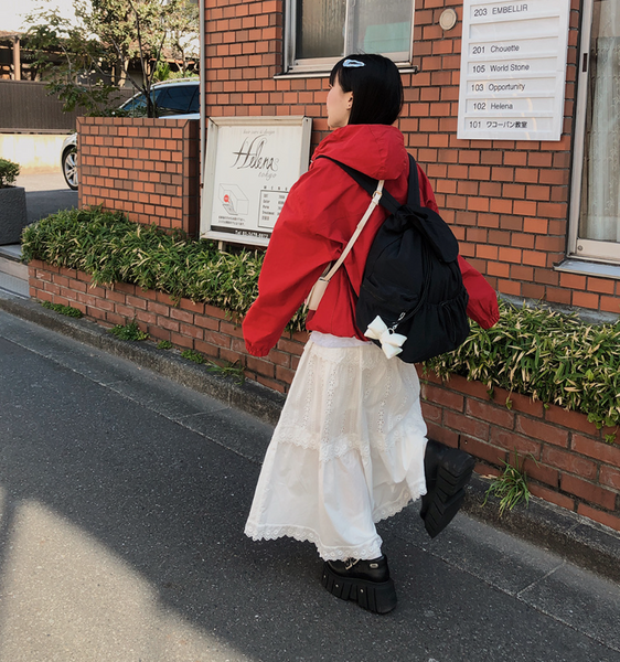 [VINVLE] [vinvle made] Lovely Lace Long Skirt