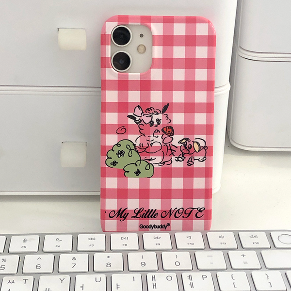 [Goody buddy] Pink Board Glossy Hard Phone Case