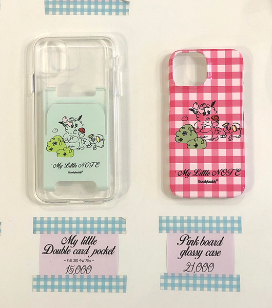 [Goody buddy] Pink Board Glossy Hard Phone Case