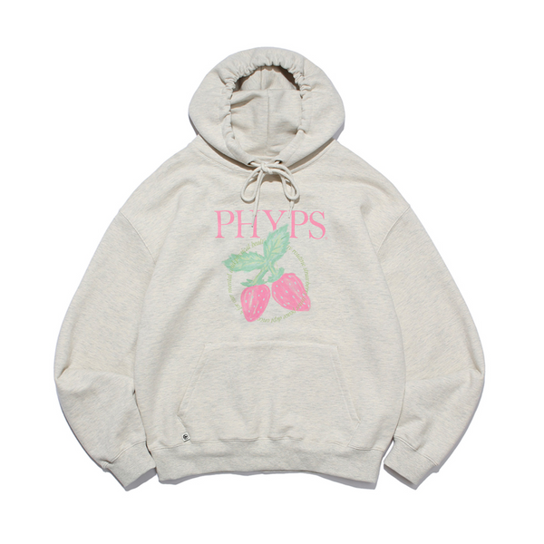 [PHYPS] STRAWBERRY HOODIE OATMEAL