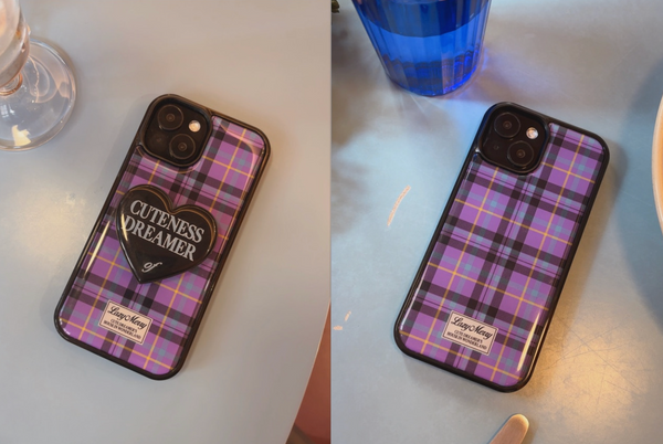 [Lazy Merry] Violet Skirt Epoxy Phone Case