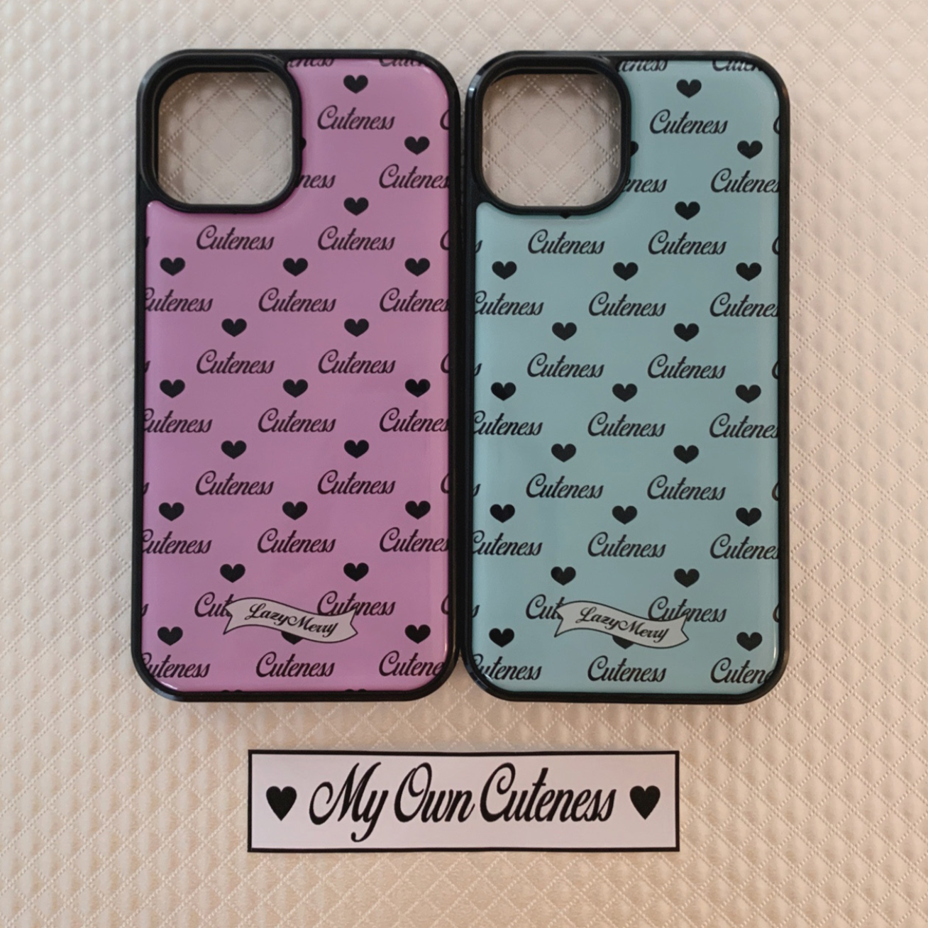 [Lazy Merry] My Own Cuteness Epoxy Phone Case