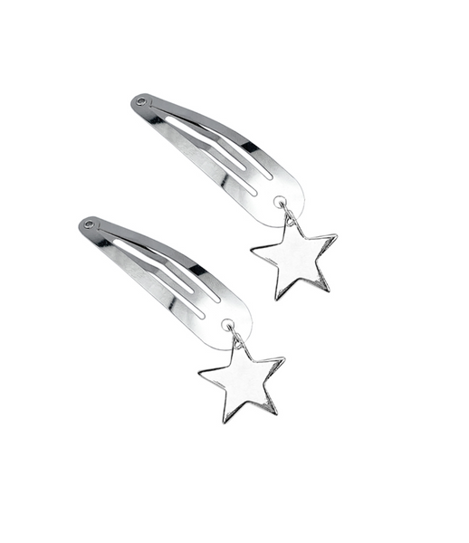 [VVV] [SET] Ribbon Star Hair Clip Pins