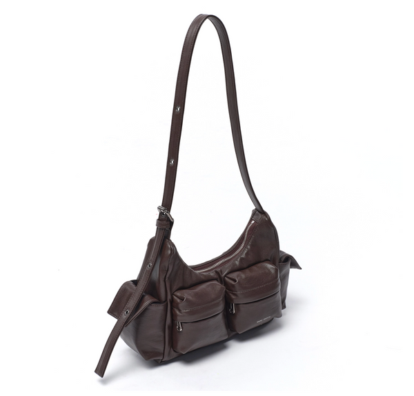 [SAMO ONDOH] Pocket Mug Bag M (Chocolate)