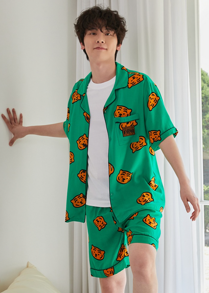 [SPAO x MUZIK TIGER] Fatty Pajamas (GREEN)