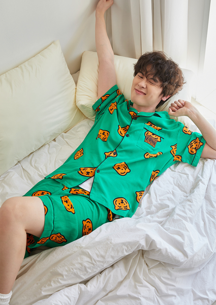 [SPAO x MUZIK TIGER] Fatty Pajamas (GREEN)