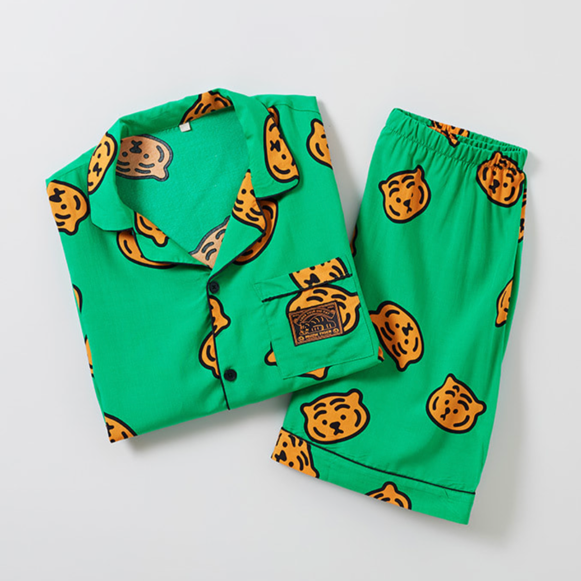 [SPAO x MUZIK TIGER] Fatty Pajamas (GREEN)