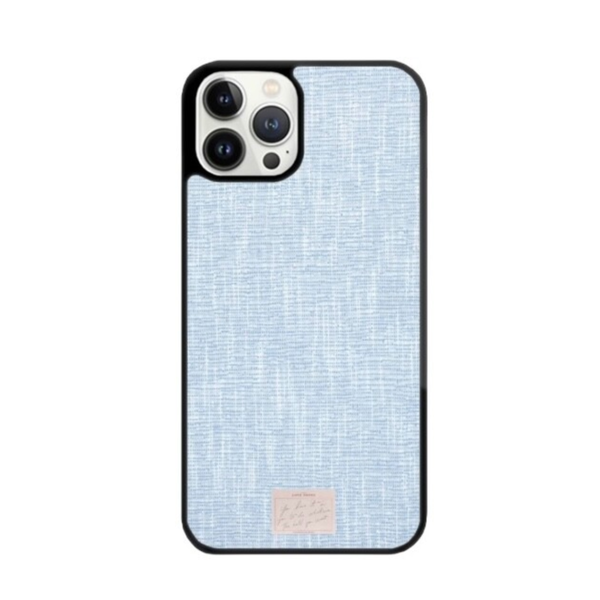 [dear my muse.] Tweed Blue Epoxy Phone Case