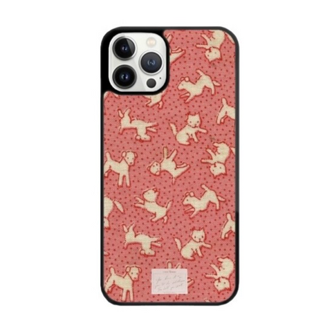 [dear my muse.] Cat & Dog Epoxy Phone Case